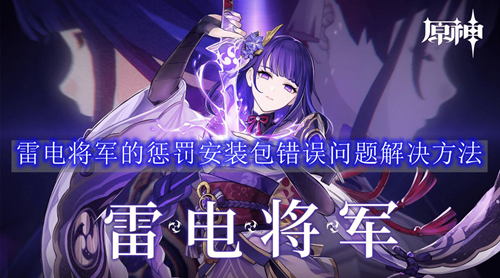 雷电将军的惩罚安装包错误问题解决方法