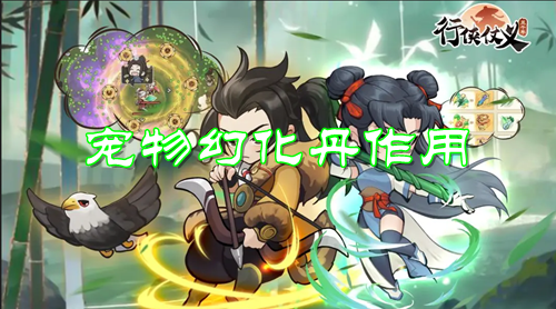 行侠仗义五千年宠物幻化丹有什么用