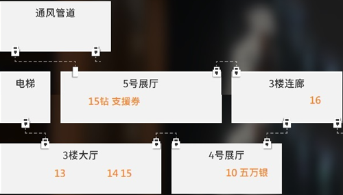 新月同行框外风景仪美术馆三楼位置分享