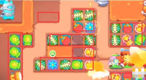 保卫萝卜4饿龙传说第60关攻略