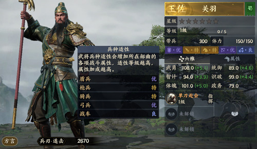 战地无疆武将大全