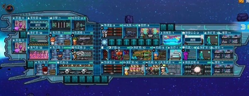 超时空星舰五级船布局
