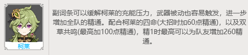 原神终末嗟叹之诗属性及适用角色