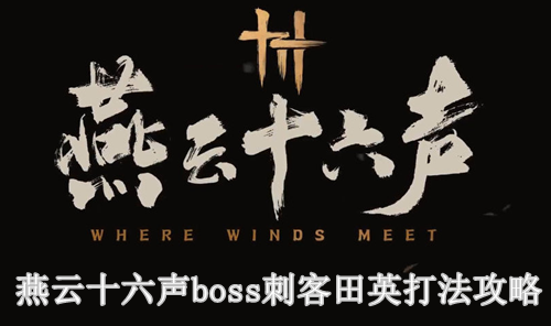 燕云十六声boss刺客田英打法攻略