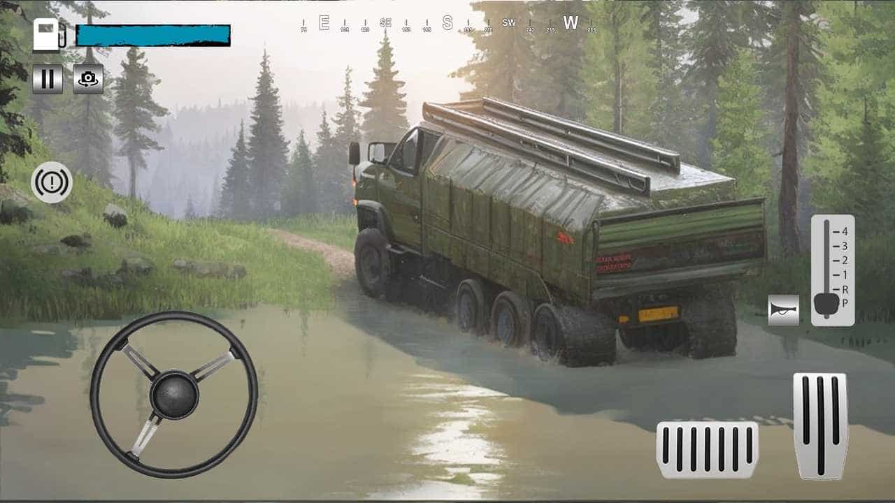 泥泞卡车模拟器