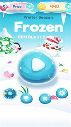 冬季宝石（Frozen Winter Gem Blast）