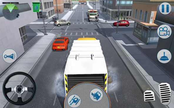 城市垃圾车模拟器游戏